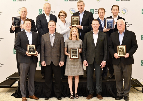 2019 AF&PA Sustainability Award Winners