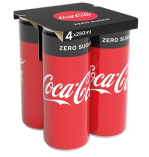 Coca-Cola cans using KeelClip