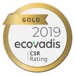 EcoVadis Gold Rating 2019