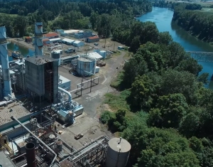 Former paper mill in Newberg, Oregon