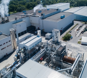 VPK power plant at Blue Paper mill in Strasburg