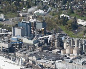 Camas paper mill