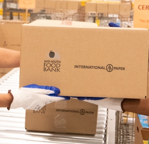 International Paper corrugated boxes