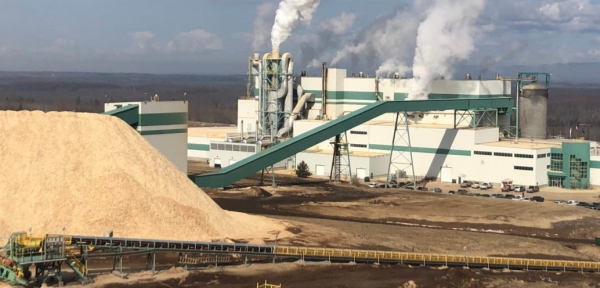 West Fraser's Slave Lake Pulp mill