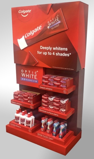 WestRock - Colgate point-of-sale display