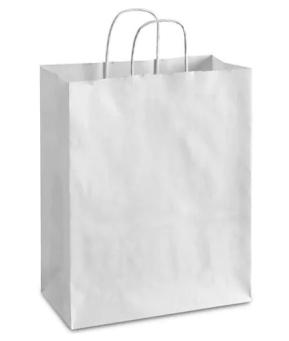 white paper bag