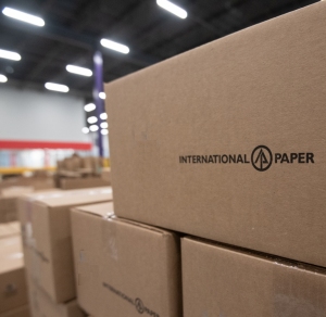 International Paper corrugated boxes