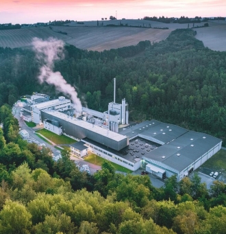 Paper mill in Greiz, Germany