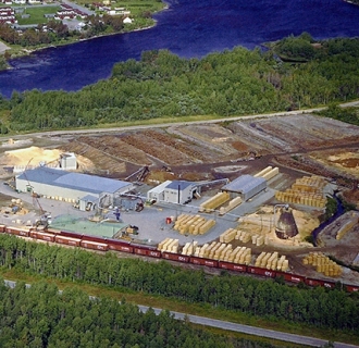 Senneterre (Quebec) sawmill