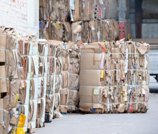 old corrugated containers