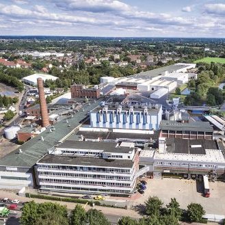 Feldmuehle paper mill in Uetersen, Germany