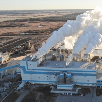 Meadow Lake pulp mill