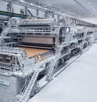 PM 2, a Voith paper machine, at SCA's Obbola mill