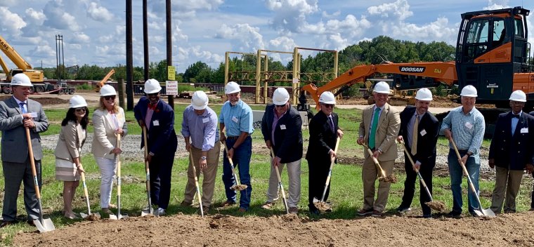 WestRock groundbreaking at Hodge mill