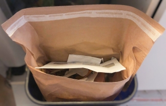 paper bag for residual waste
