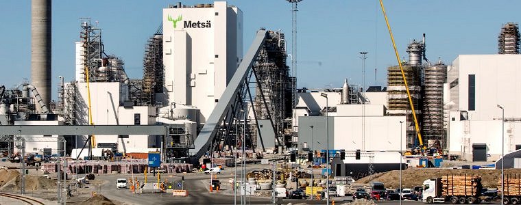 Metsä Fibre Kemi bioproduct mill