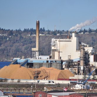 Tacoma pulp and paper mill