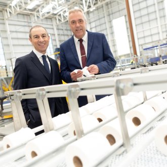 Aldar Tissues' new converting facility in Rathcoole, Dublin