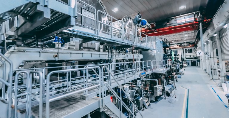 Metsa Board Simpele Mill modernized board machine