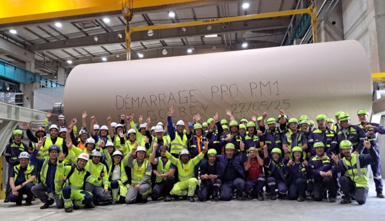Norske Skog PM1 at Golbey Mill