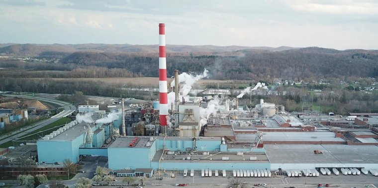Chillicothe paper mill in Ohio
