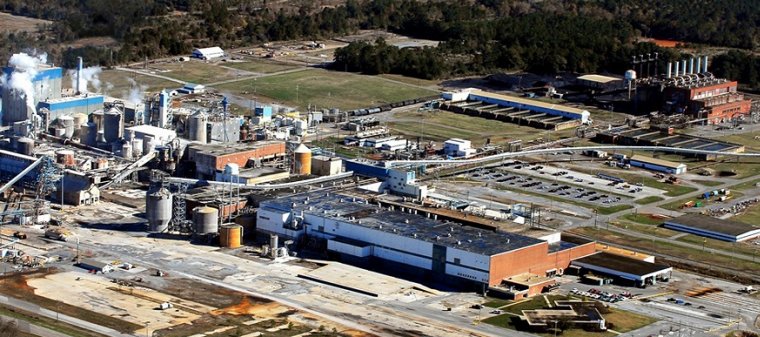 Domtar's Coosa Pines pulp mill