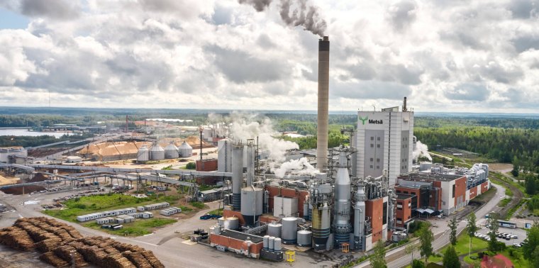 Metsa Fibre Joutseno pulp mill