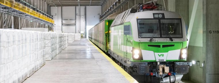 Metsa Fibre VR logistics