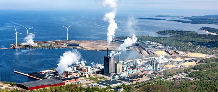 Stora Enso's Skutskär pulp mill