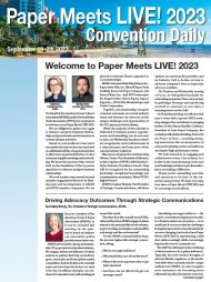 Paper Meets LIVE! 2023 Convention Daily