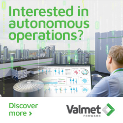 Valmet - Towards more autonomous and optimized operations